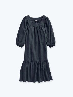 SUMMERSALT The Going Places MIDI Navy Gauze Dress Size XS NEW with tags